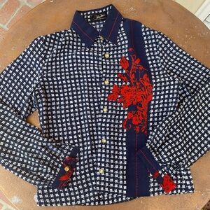 Hsu mei button down blouse